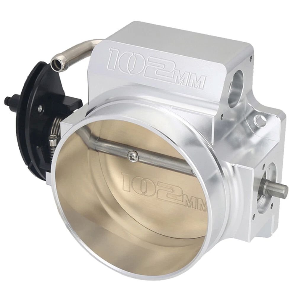 LS1 LS2 Holden HSV V8 Billet 102mm Throttle Body 4 bolt pattern with sensors Silver