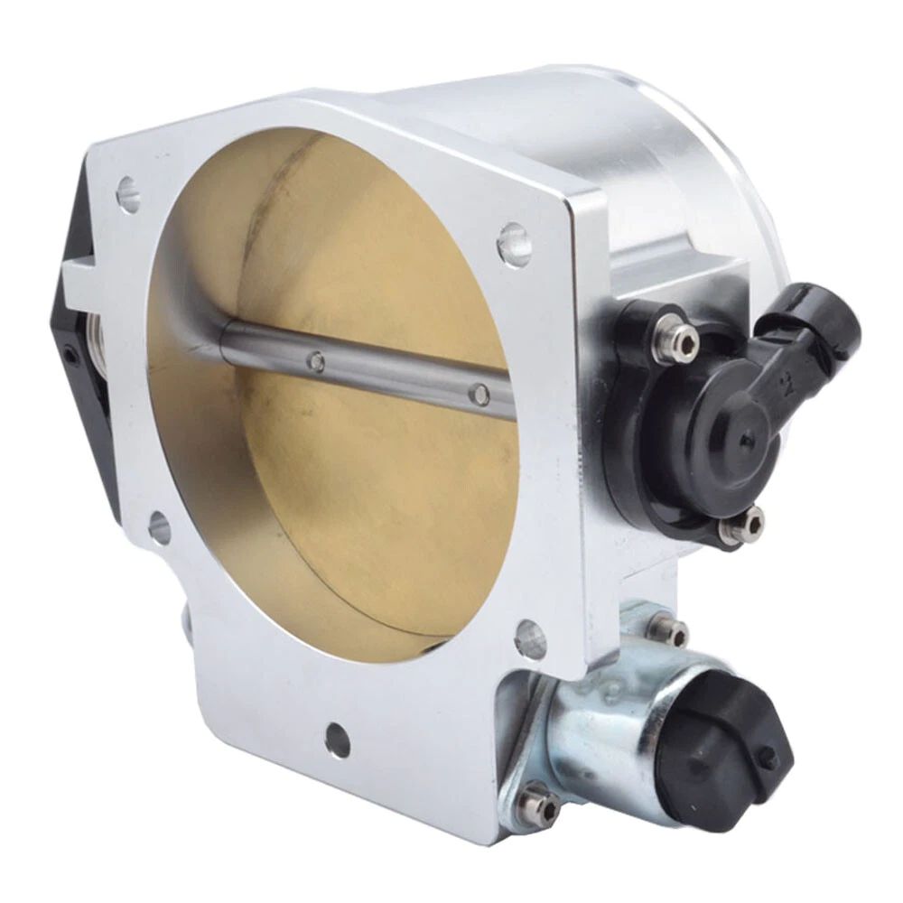 LS1 LS2 Holden HSV V8 Billet 102mm Throttle Body 4 bolt pattern with sensors Silver