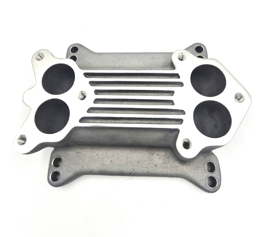 Twin Holley 94 / Stromberg 97 Adapter to 4 Barrel Manifolds