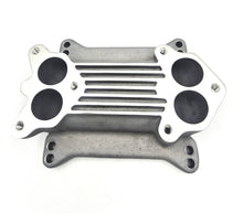 Load image into Gallery viewer, Twin Holley 94 / Stromberg 97 Adapter to 4 Barrel Manifolds