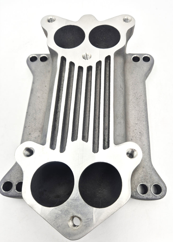 Twin Holley 94 / Stromberg 97 Adapter to 4 Barrel Manifolds