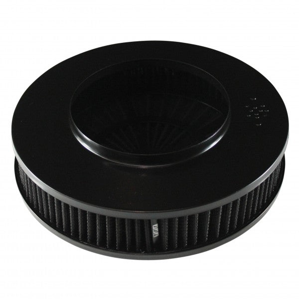 Extraflow All Black Air Cleaner Filter 9"x 2" Assy fit Holley Edelbrock 5-1/8" Base