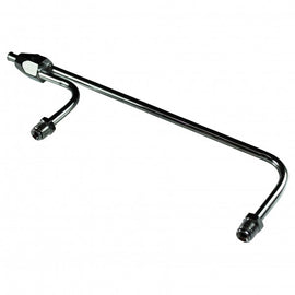 Fuel Rail Line Chrome Holley 750 3310 Vacuum Secondary with 8-21/32