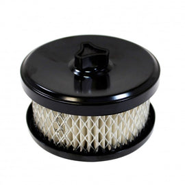 Black Plain Dish Style Air Cleaner 4