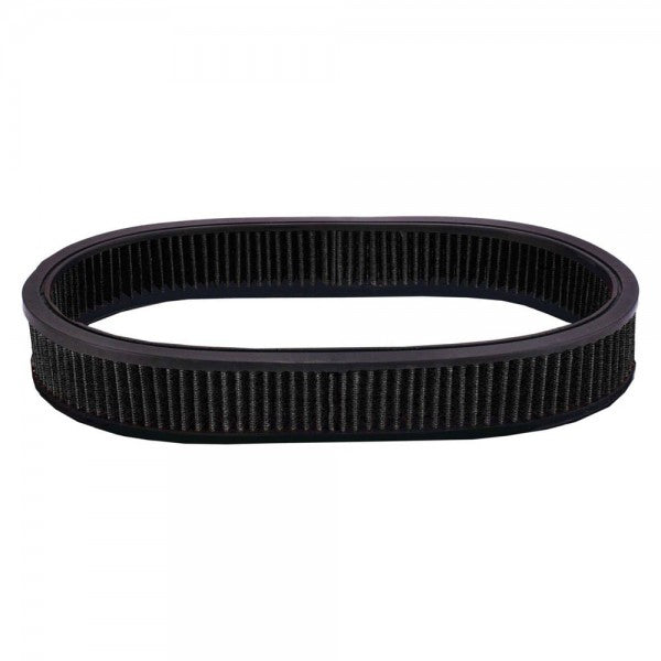 Air Filter Element Black 15"Inch Long 2"Inch Tall Oval High Performance Cotton
