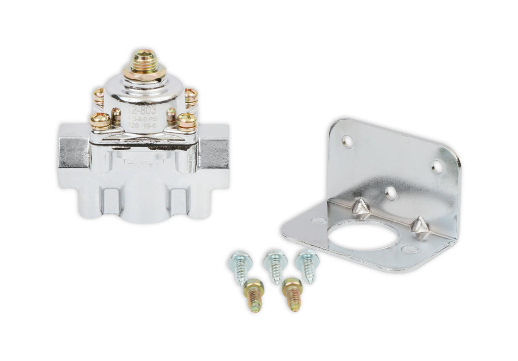 Holley Chrome Carburetted Fuel Pressure Regulator 12-803