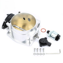 Load image into Gallery viewer, LS1 LS2 Holden HSV V8 Billet 92mm Throttle Body 4 bolt pattern with sensors Silver