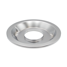 Load image into Gallery viewer, Speco 14" x 3" Chrome Air Cleaner Recessed Base 5-1/8" Neck suit Holley, Edelbrock, Rochester A1403