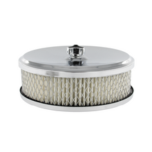 Load image into Gallery viewer, Speco 6-3/8" x 2" Inch Chrome Air Cleaner with 2-5/16" Neck suit Stromberg Carburettor Holden 6