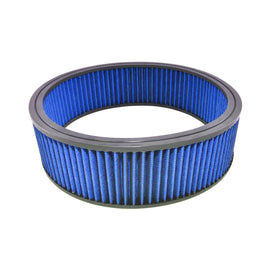 Holley Carby Extreme Air Filter Element Rochester Quadrajet 14x4 Blue