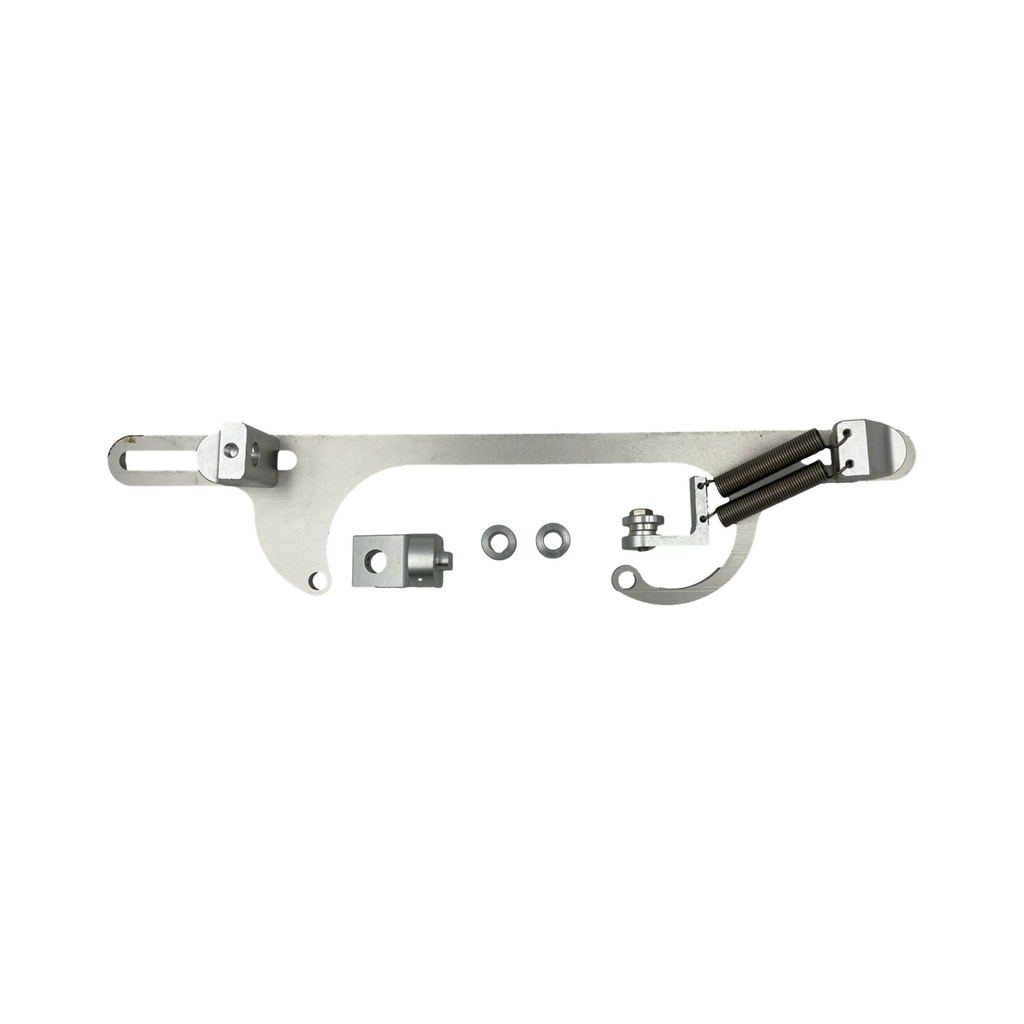 Holley 650 750 Silver Carburettor Throttle Cable Bracket 4150 Holley Double Pump