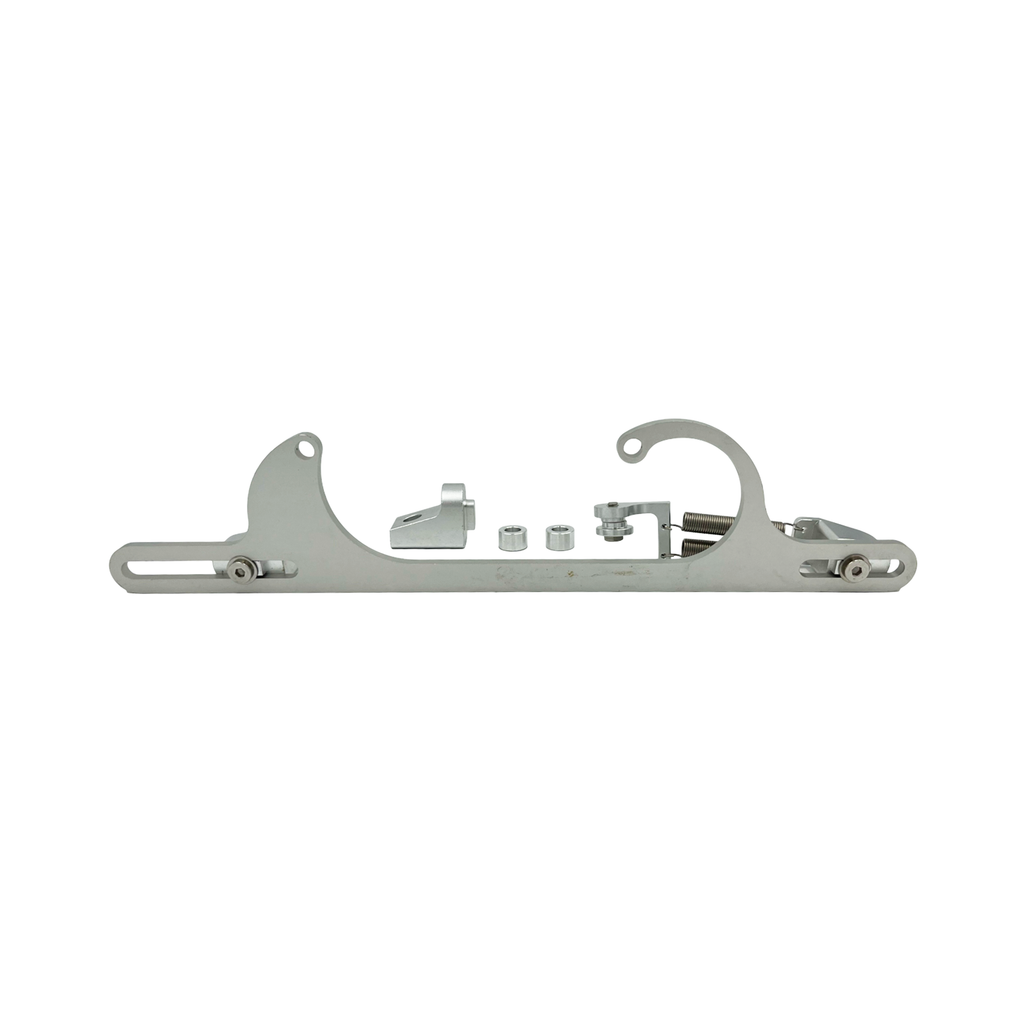 Holley 650 750 Silver Carburettor Throttle Cable Bracket 4150 Holley Double Pump
