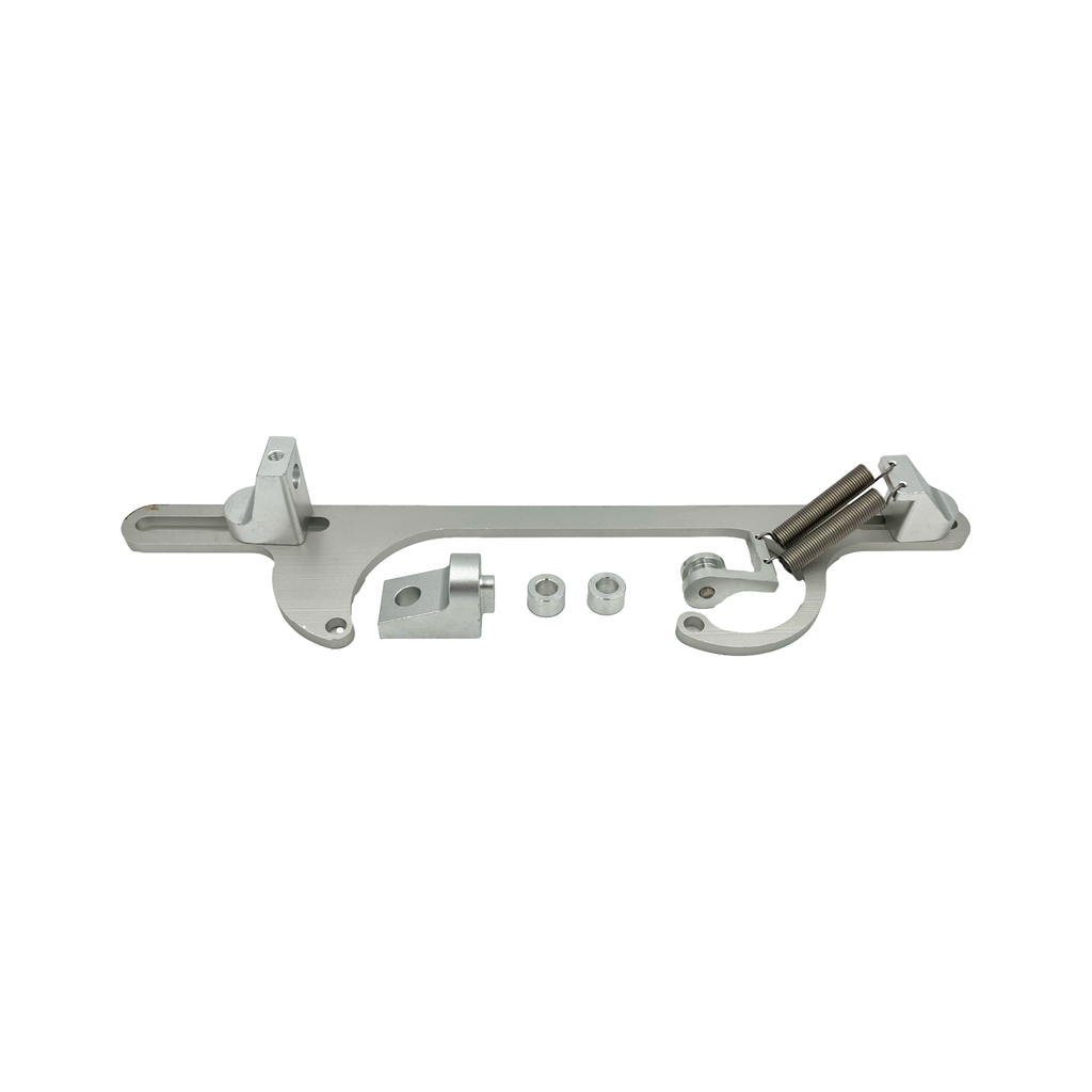 Holley 650 750 Silver Carburettor Throttle Cable Bracket 4150 Holley Double Pump