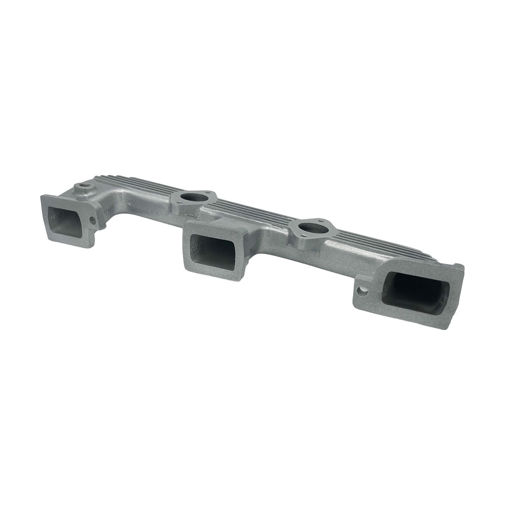 Intake Manifold - Holden X2 HD HR Twin Stromberg Red 149 161 179 186 202 (Silver)