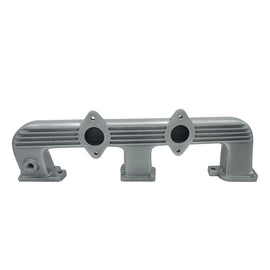 Intake Manifold - Holden X2 HD HR Twin Stromberg Red 149 161 179 186 202 (Silver)