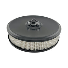 Load image into Gallery viewer, GASO 9" x 2" Black Air Cleaner 5-1/8" Neck suit Rochester, Edelbrock, Holley