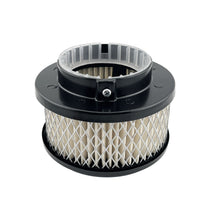 Load image into Gallery viewer, GASO Twin Stromberg 4" x 2" Black Air Cleaners Carb 2-5/16" 2-5/8" Neck