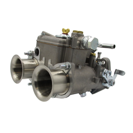 40 DCOE Weber Style Carburettor with Chrome Ram Tubes
