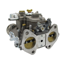 Load image into Gallery viewer, 40 DCOE Weber Style Carburettor with Chrome Ram Tubes