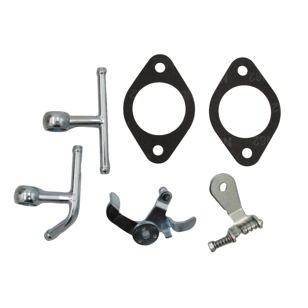 40 DCOE Weber Style Carburettor with Chrome Ram Tubes