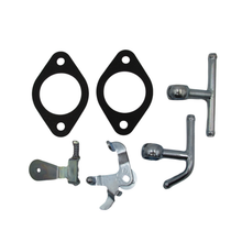 Load image into Gallery viewer, 45 DCOE Weber Style Carburettor (5 Progression Holes) with Chrome Ram Tubes