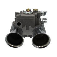 Load image into Gallery viewer, 45 DCOE Weber Style Carburettor (5 Progression Holes) with Chrome Ram Tubes
