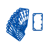 Holley 350 390 465 600 650 750 850 Carburettors Carby Bowl Gaskets Squarebore Qty 10 BLUE