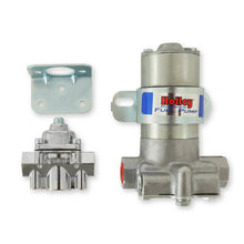 Load image into Gallery viewer, Holley 110 GPH Blue Electric Fuel Pump With Regulator 12-802-1