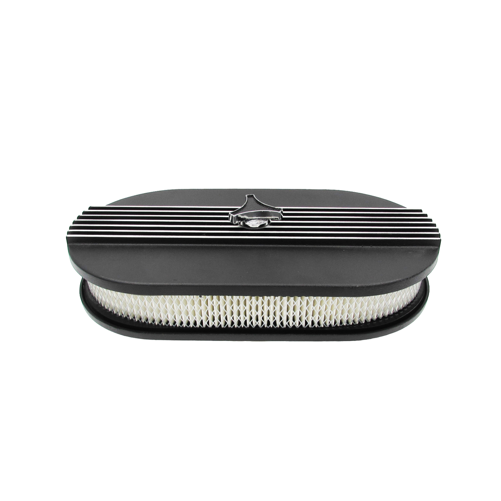 Holden HD HR X2 Air Cleaner for Twin Stromberg 2-5/16" Carburettor   15" x 8 x 2" Cast Alloy