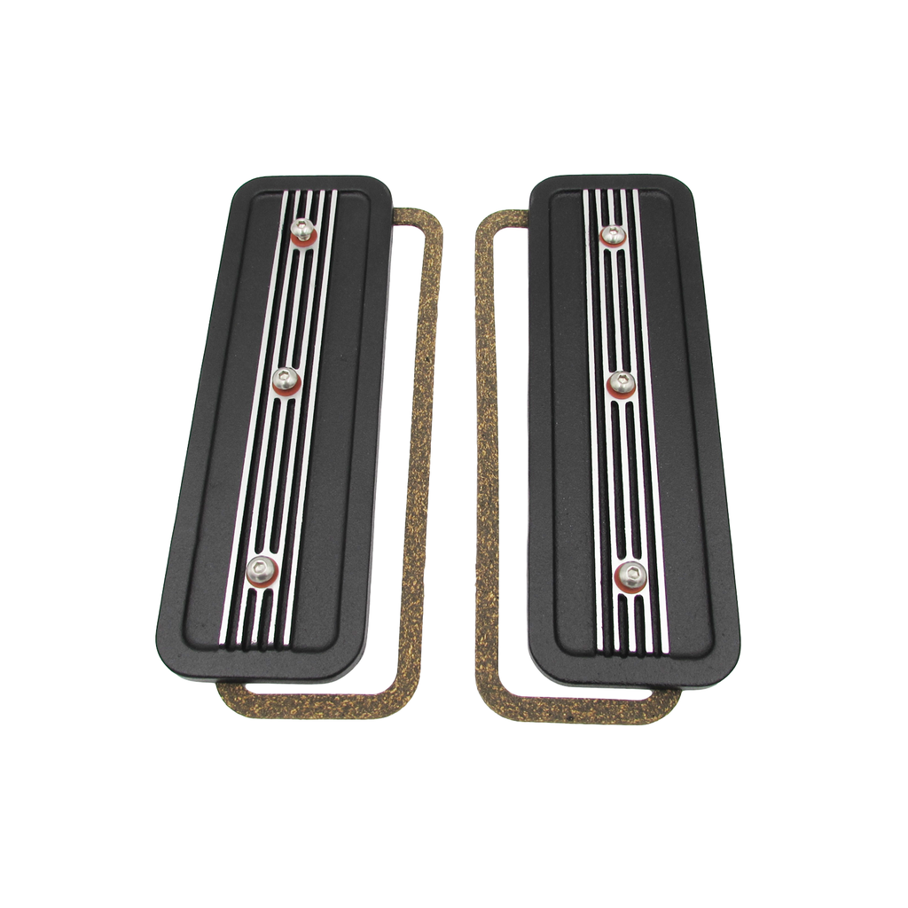 Holden HD HR X2 Side Plates for Red,Blue,Black Motors Cast Alloy & Gaskets, Bolt Seals