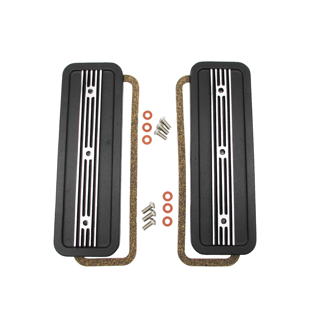 Holden HD HR X2 Side Plates for Red,Blue,Black Motors Cast Alloy & Gaskets, Bolt Seals