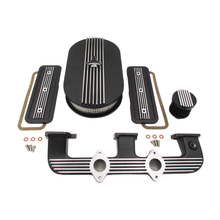 Load image into Gallery viewer, X2 Premium Kit - Manifold + Air Cleaner + Side Plates + Breather 149 161 179 186 202 Holden HD HR