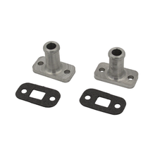 Load image into Gallery viewer, Holden HD HR X2 Heat Hose Fittings for Twin Stromberg Intake Manifold