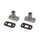 Holden HD HR X2 Heat Hose Fittings for Twin Stromberg Intake Manifold