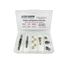 Load image into Gallery viewer, Suit Holley Needle and Seat Repair Kit with Drill, Tap &amp; Repair Inserts