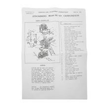 Load image into Gallery viewer, Rebuild Kit - 97 Stromberg