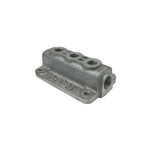 Load image into Gallery viewer, TRIPLE FUEL BLOCK HOT ROD Holley Stromberg Brass Fittings