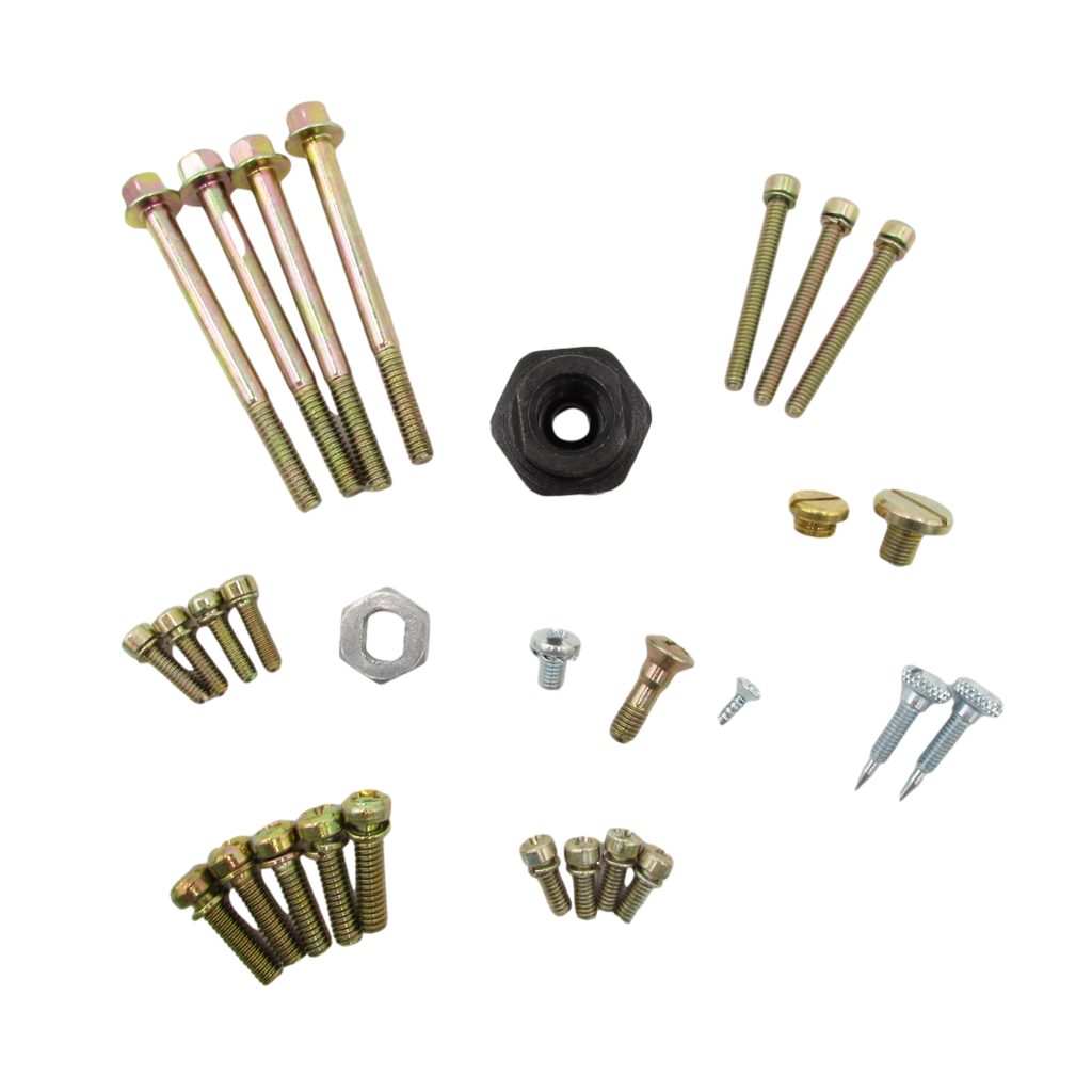 Holley 350 500 Carburettor Screws and Fuel Fitting Kit Suit 2300 Model Carbys