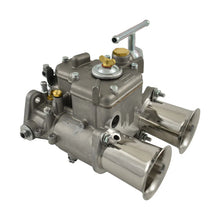 Load image into Gallery viewer, 45 DCOE Weber Style Carburettor (5 Progression Holes) with Chrome Ram Tubes