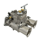 45 DCOE Weber Style Carburettor (5 Progression Holes) with Chrome Ram Tubes