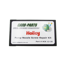 Load image into Gallery viewer, Holley Pump Nozzle Screw Repair Kit 12-28