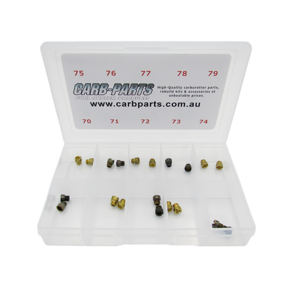 Holley Main Jet Kit Size 70 to 79