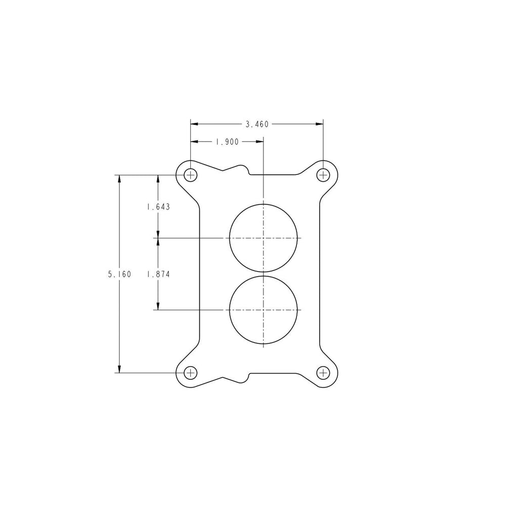 Holley 0-7448SA 350 CFM Performance 2BBL Carburettor