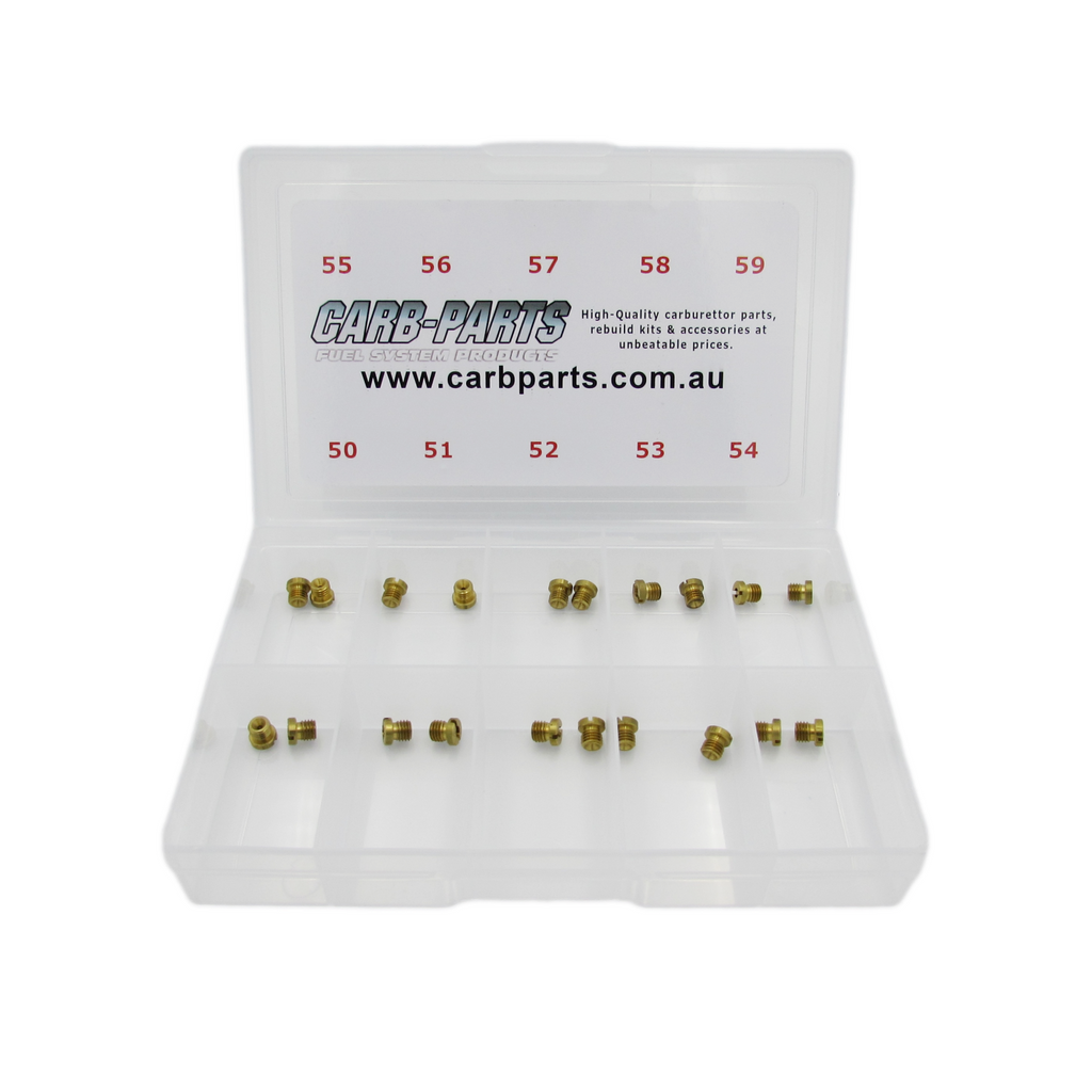 Rochester Main Jet Kit Sizes 50 to 59