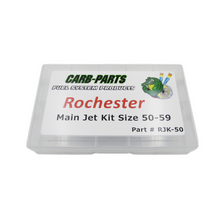 Load image into Gallery viewer, Rochester Main Jet Kit Sizes 50 to 59
