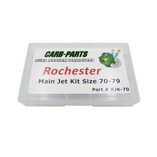 Load image into Gallery viewer, Rochester Main Jet Kit Sizes 70 to 79
