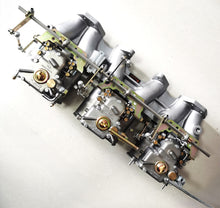 Load image into Gallery viewer, Universal Triple 40,45 DCOE Weber Carburettor &amp; Throttle Body Linkage Kit