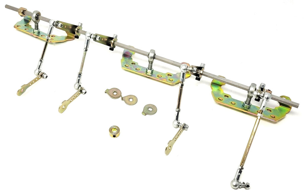 Universal Triple 40,45 DCOE Weber Carburettor & Throttle Body Linkage Kit