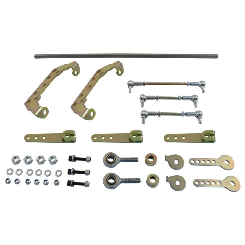 Universal Dual 40,45 DCOE Weber Carburettor & Throttle Body Linkage Kit